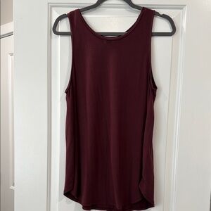 Old Navy Red Tank Top with Scoop Neckline